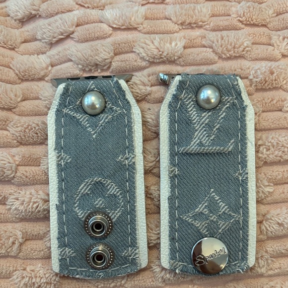 Louis Vuitton Upcycled Denim Spark*l Band size XS - Picture 1 of 3